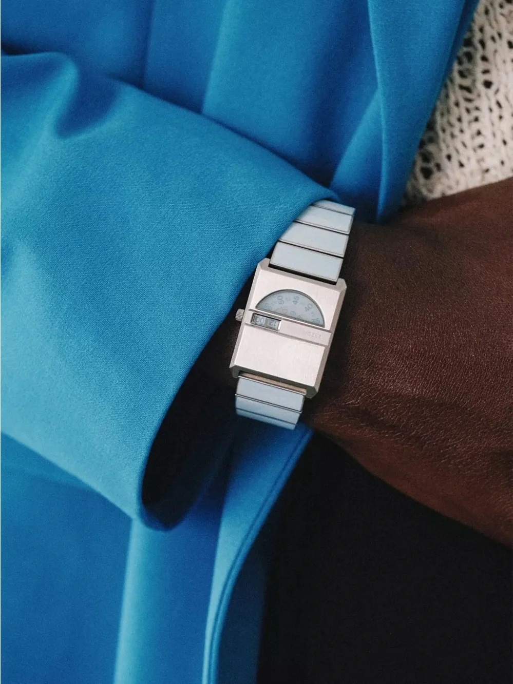 BREDA Pulse Tandem Metal Bracelet Watch